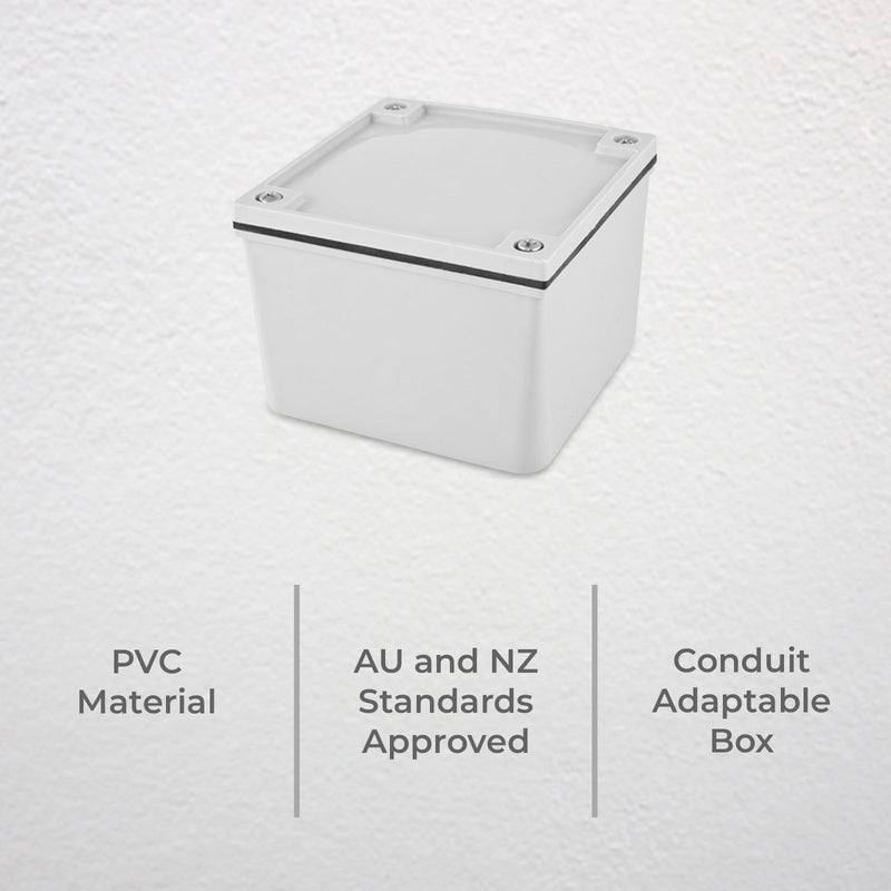 DETA 108mm IP56 Weatherproof Junction Box