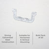 DETA Plaster Clip Bracket - 20 Pack