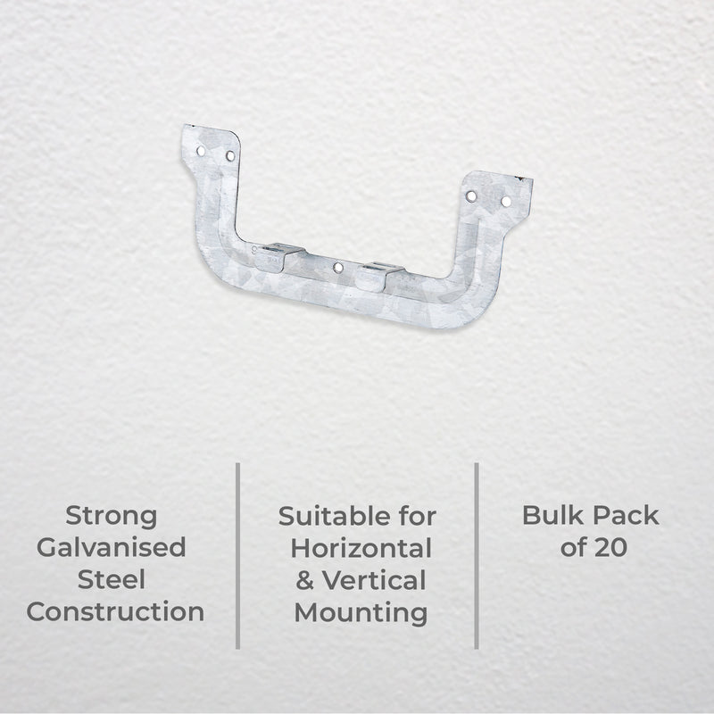 DETA Plaster Clip Bracket - 20 Pack