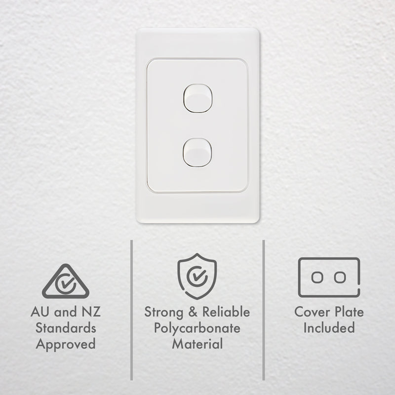 DETA Double Vertical Switch