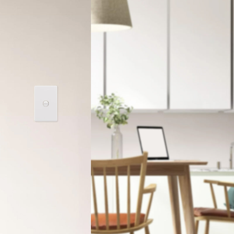 DETA X6 Matte White Single Vertical Switch