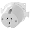 DETA 10 Amp Single Outlet Trade Plug Base - 10 Pack