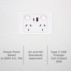 DETA 6000 Double PowerPoint  with USB A+C