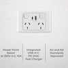 DETA 6000 Double PowerPoint  with USB A+C PD 20W Fast Charging