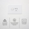 DETA X6 Series White 15 Amp Single PowerPoint