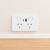 DETA X6 Double PowerPoint  with USB A+C PD 30W Fast Charging