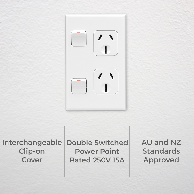 DETA X7 15A Double Vertical PowerPoint