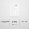 DETA X7 10A Double Vertical PowerPoint - 5 Pack