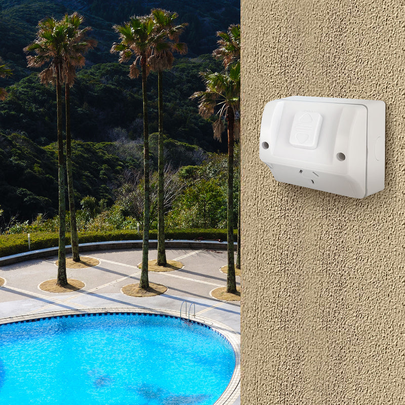 DETA White Single Weatherproof PowerPoint