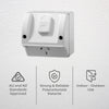 DETA 240V 15 Amp Single Outlet Outdoor Powerpoint