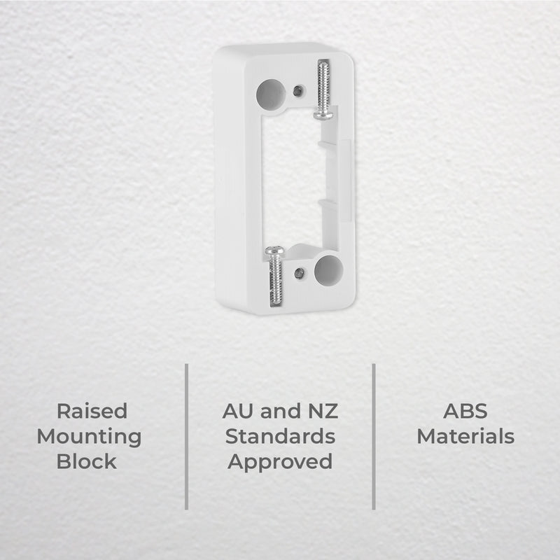 DETA Mounting Block For Architrave Switch