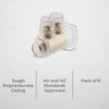 DETA 40 Amp Double Screw Connector - 8 Pack