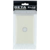 DETA Antique White S-Line 1 Gang Switch Cover Plate