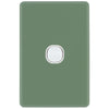 DETA Jade Green S-Line 1 Gang Switch Cover Plate