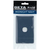 DETA Midnight Navy S-Line 1 Gang Switch Cover Plate