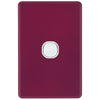 DETA Orchid Flower S-Line 1 Gang Switch Cover Plate