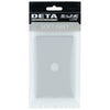 DETA Soft Grey S-Line 1 Gang Switch Cover Plate