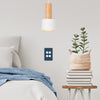 DETA S-Line Midnight Navy 4 Gang Switch Cover Plate