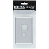 DETA S-Line Single Polished Chrome PowerPoint Cover Plate