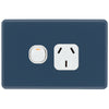 DETA S-Line Single Midnight Navy PowerPoint Cover Plate