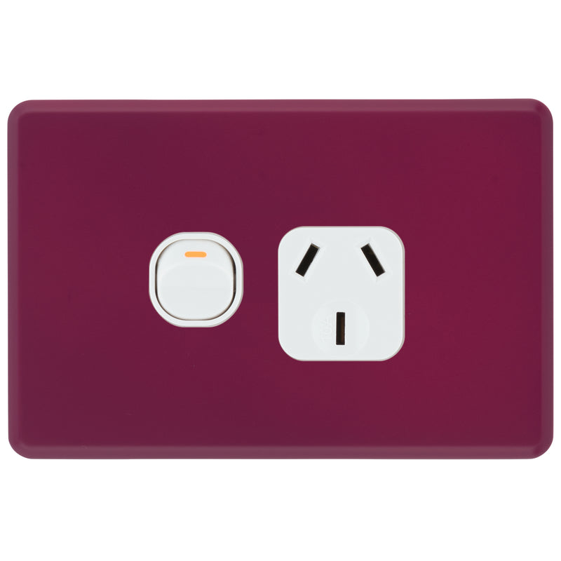 DETA S-Line Single Orchid Flower PowerPoint Cover Plate