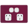 DETA S-Line Double Orchid Flower PowerPoint Cover Plate