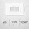 DETA S-Line Brush Plate White