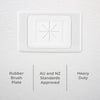 DETA Rubber Brush Plate Heavy-Duty Wall Cover