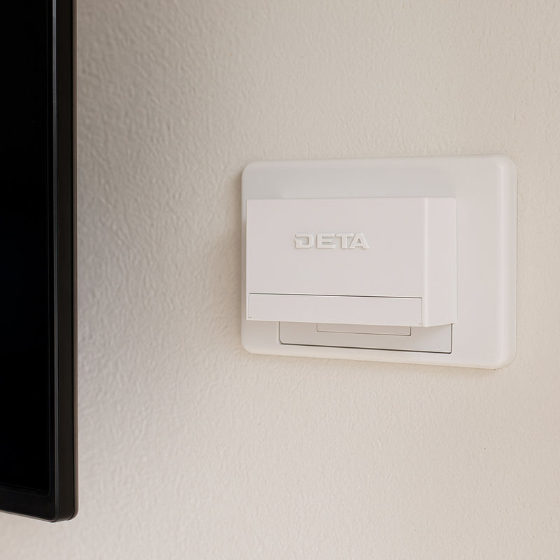 DETA 3 Gang Entertainment Wall Cover Plate