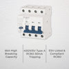 DETA 32A 3-Phase RCBO