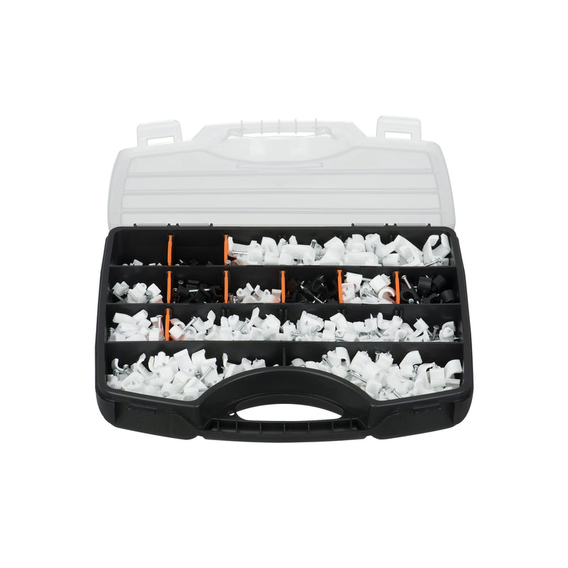 DETA Cable Clip Tool Box - 430 Pack