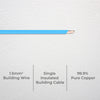 DETA Blue 5m 1.5mm² Single Insulated Building Cable