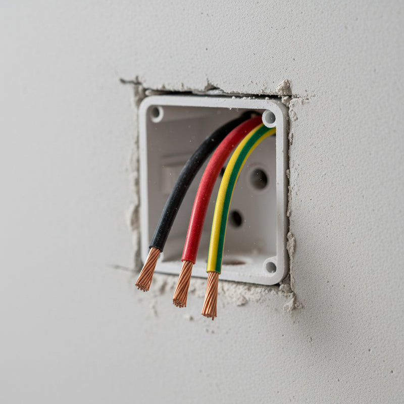 DETA Red 5m 4mm² Single Insulated Building Cable