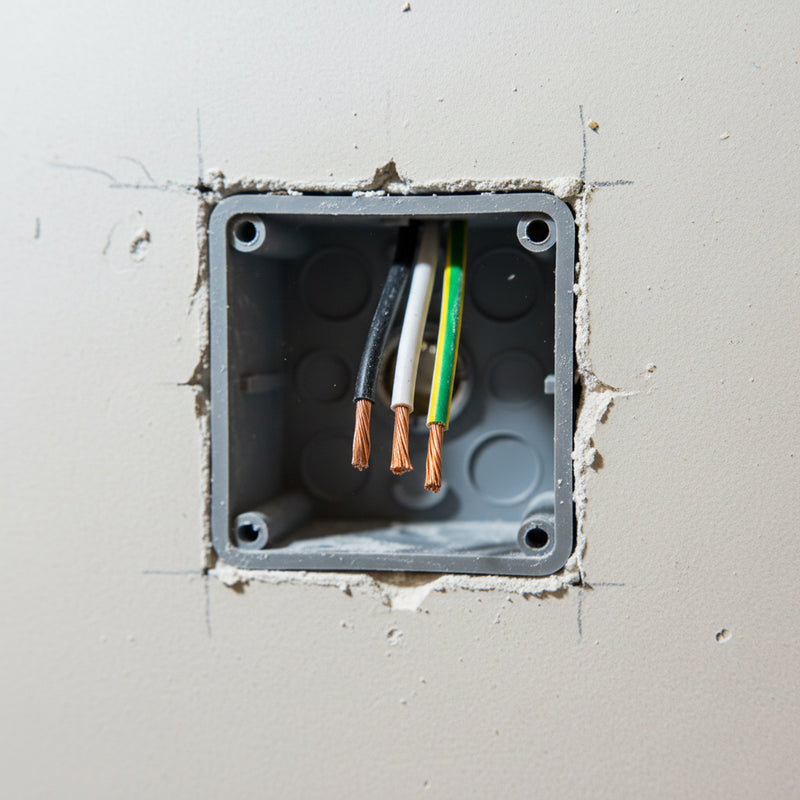 DETA White 5m 4mm² Single Insulated Building Cable