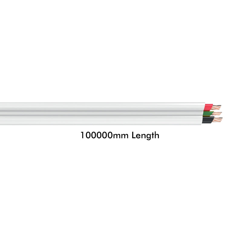 DETA 100m 1.5mm² 2-Core + Earth Power Cable