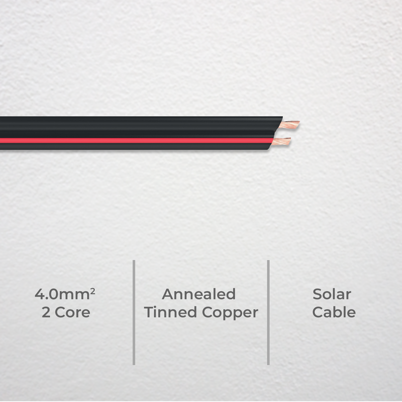 Data 5m 4mm² 2-Core TPS Solar Cable