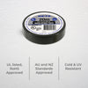 DETA 20m x 18mm Black Insulation PVC Tape