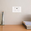DETA Touch Double PowerPoint  with USB A+C PD 20W Fast Charging