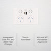 DETA GRID Smart Double PowerPoint  with USB A+C PD 20W Fast Charging