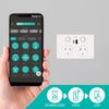DETA GRID Smart Double PowerPoint  with USB A+C PD 20W Fast Charging