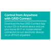 DETA Grid Connect Smart Double Gang 2 Way Touch Light Switch