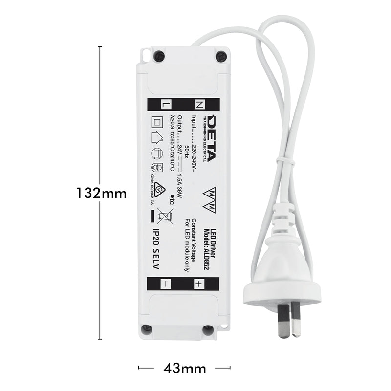 DETA 36W Strip Light Driver