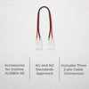 DETA 10cm Connectors for ALD804 Strip Light – 3 Pack