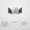 DETA Corner Profile Inward  Joiners – 3 Pack