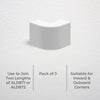 DETA Slim Profile Inward/Outward Joiners – 3 Pack
