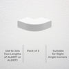 DETA Slim Profile Flat Joiners – 3 Pack