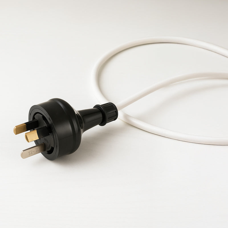 DETA White 20m 1mm² 3-Core Cable