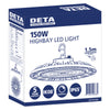DETA 150W 21000lm Highbay Light