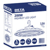 DETA 200W 28000lm Highbay Light