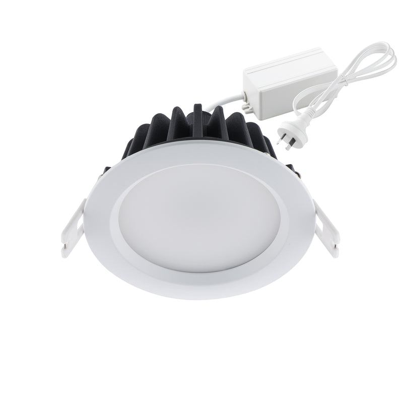 DETA 11W 92mm IP65 Tri-Colour Dimmable LED Downlight
